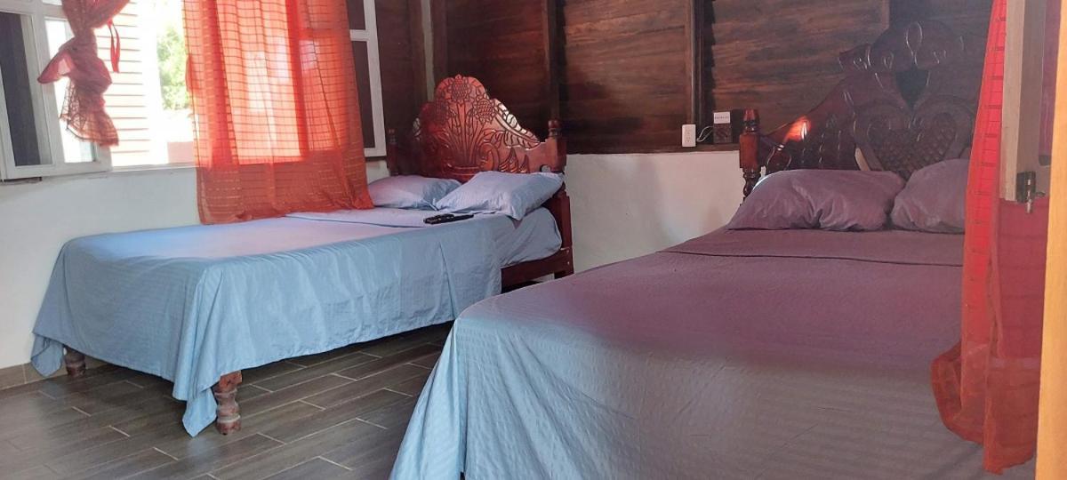 Posada Tzeltal Arroyo Agua Azul Eksteriør bilde