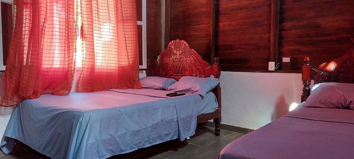 Posada Tzeltal Arroyo Agua Azul Eksteriør bilde